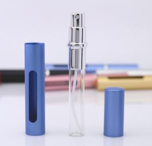Quality Filling Type Pump 5ml Travel Perfume Atomiser Gold Metal Mist Sprayer wholesale