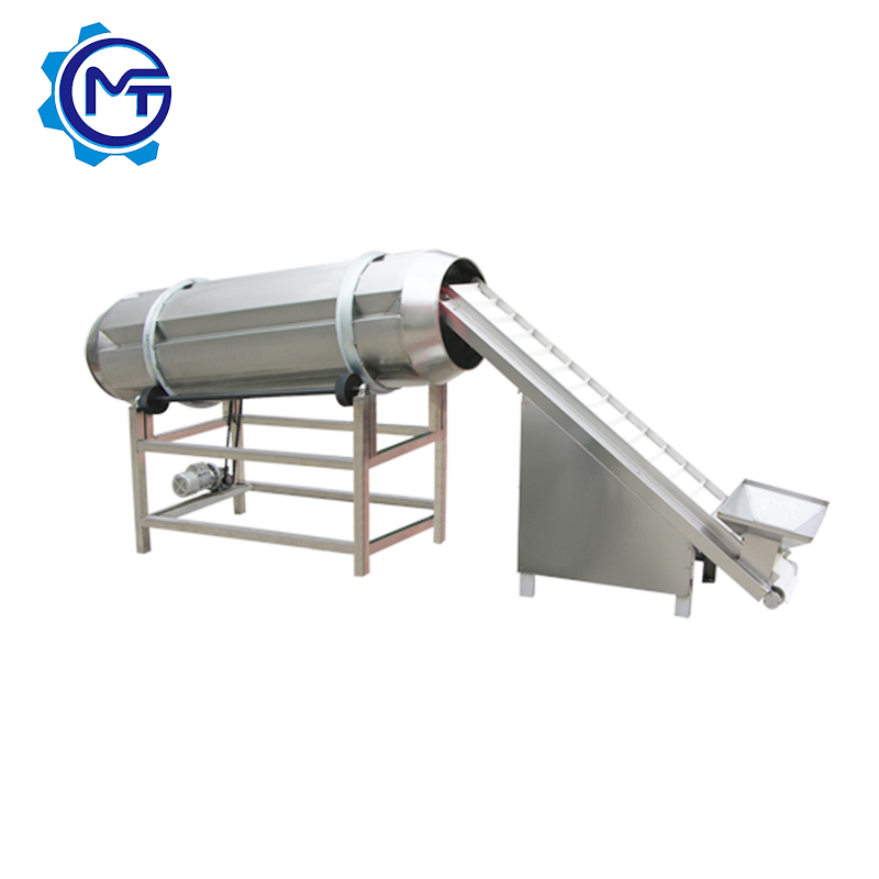 Puffed Fried Snack Production Line Stainless Steel Twin Screw Extruder