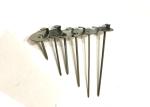 Stainless Steel Metal 12ga Lacing anchor Pins Used For Exhaust Insulation