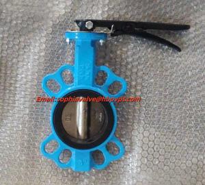 Quality ductile iron DIN butterfly valve with pin wholesale