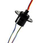 Capsule Slip Rings 240 VAC 12 Circuits 2A 300 Rpm Rotating Speed