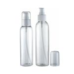 Industrial Cosmetic Clear PET Bottle 30ml 50ml with Fine Mist Sprayer and Custom