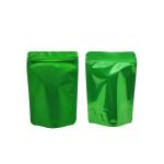 Green k Stand Up OPP Foil Resealable Bags
