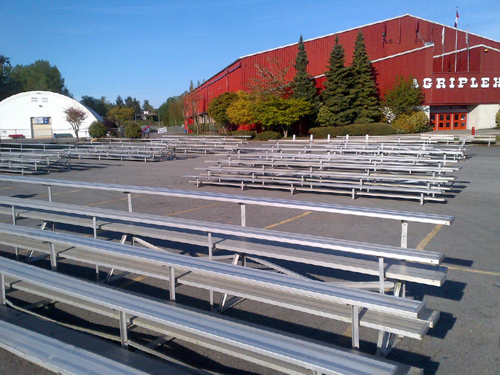 Scaffolding Aluminum Temporary Grandstand Spectator Stands