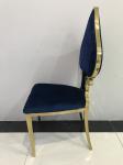 Strong Carrying Capacity 48cm Stainless Steel Dining Chair