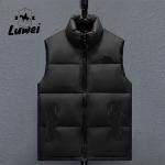 Winter Clothing Thick Gilets Quilted Warm Utility Contrasting Colors Sleeveless