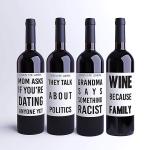 Vinyl Matt Paper Food And Beverage Labels Wine Private Label