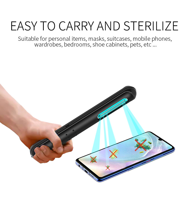 Antibacterial USB Disinfection UV Sterilizer Wands