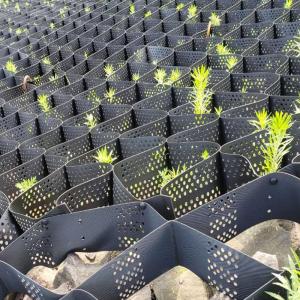 Quality 356mm Driveway Road Railway Soil Stabilizer Hdpe Astm Smooth Geocell wholesale
