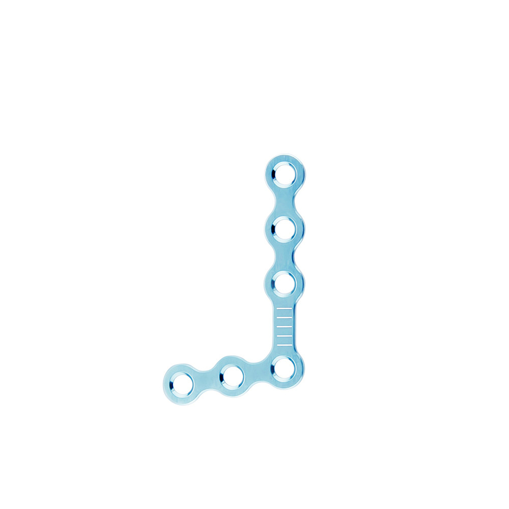 Orthopedic Surgical Mini Implants Maxillofacial Plate 2 Holes