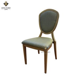 Quality Customized Metal Banquet Wedding Dining Chair 6~8cm Seat Thickness wholesale