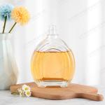 Clear Amber Boston Round Glass Bottle for Liquid Medicine 500ml Base Material