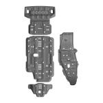 High- Aluminum Transder Case Skid Plate 4X4 Exterior Accessories for Mitsubishi