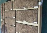 Natural Sliced Walnut Burl Wood Veneer Black Sheet Top Grade
