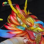 Traditional Dragon Chinese Animal Lantern For Festival Exhibition