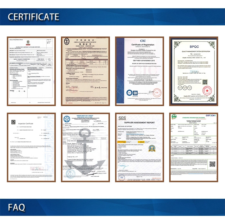 Marine Boat Salvage Rubber Inflatable Buoyancy Bags Price