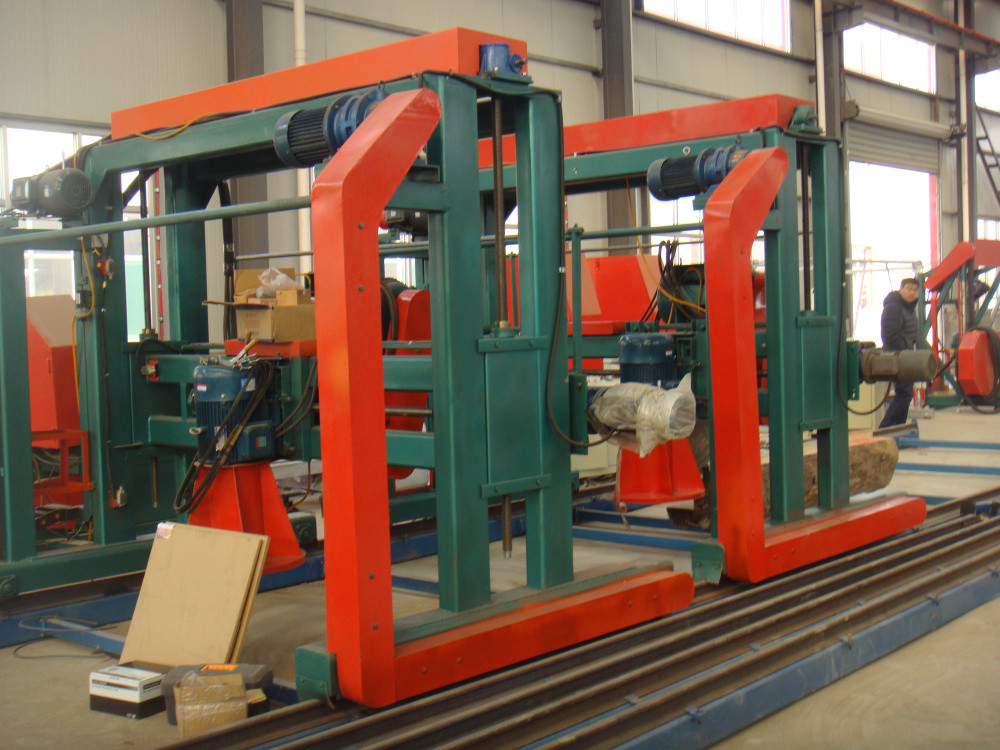 Angle circular swing blade sawmill, Timber swing electric automatic circular saw machine