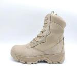 Tactical Safety Shoes High Top Tactical Boots with Side Zipper Outdoor Camping