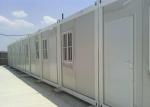Aluminum Window 40HC Office Flat Pack Container Building