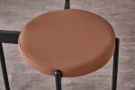 12pcs Restaurant 79cm Height Modern Metal Dining Chairs