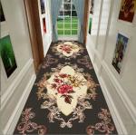 Tulip And Peony Flower Entrance Large Commercial Floor Mat Hotel Corridor