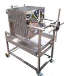 Square Gasket Stainless Steel Filter Press for Edible Oil Processing in