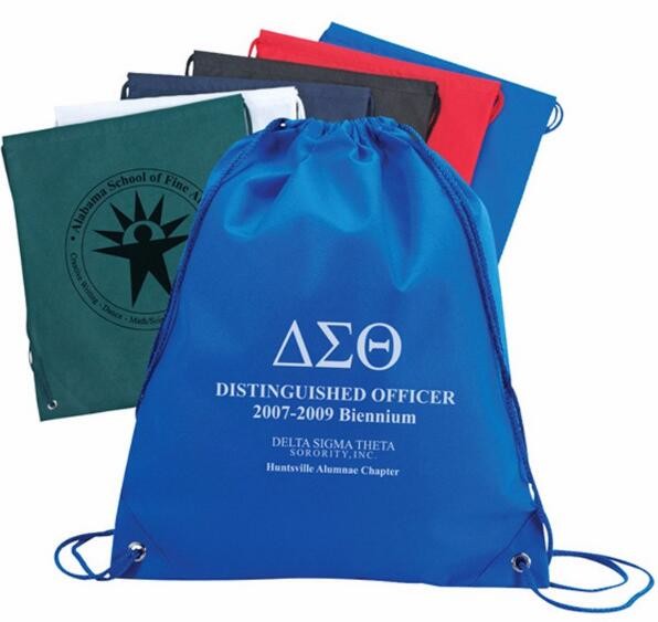 Recycled Foldable Nylon Polyester Tote Bag with logos polyester shopping bag Custom advertising handle non woven bag PAC