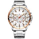 Timepiece 26mm Stainless Steel Quartz Watch 5BAR Automatic Chronograph Watch