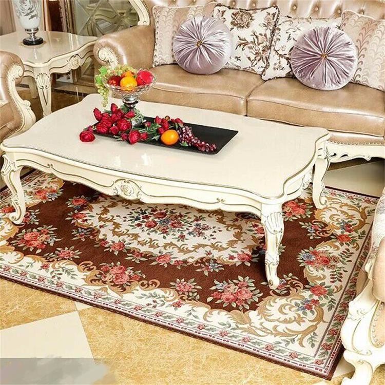 Jacquard 50%acrylic 40%polyester 10%cotton rug for living room