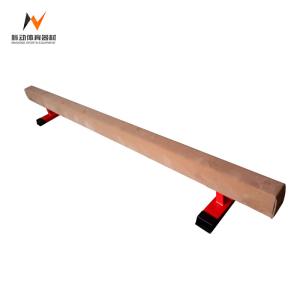 Quality Waterproof Kids Wooden Balance Beam for Gymnastic Equipment 340*45*30cm wholesale
