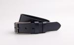 Alloy Pin Buckle 100cm 3.5cm Mens Leather Dress Belt