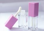 Square 5ml Purple Green Lip Gloss Tube Custom logo Empty Lip Gloss Tube Cosmetic
