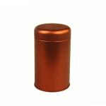 Round Tea Metal Cans with Plus Lid