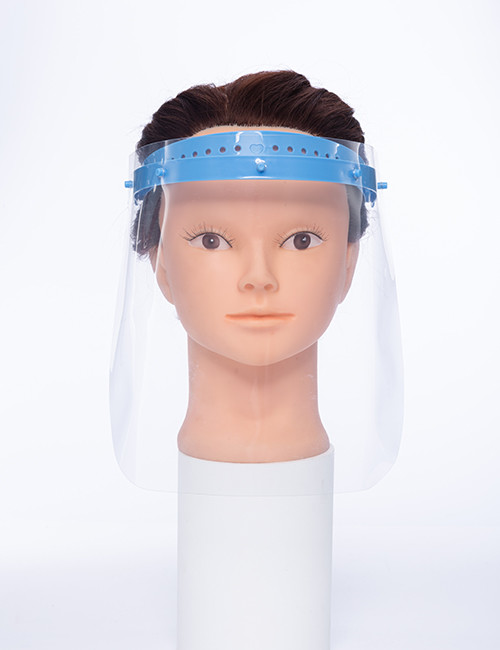 \Non Sterile Disposable Safety Face Mask PP PET With Double Sided Anti Fogging
