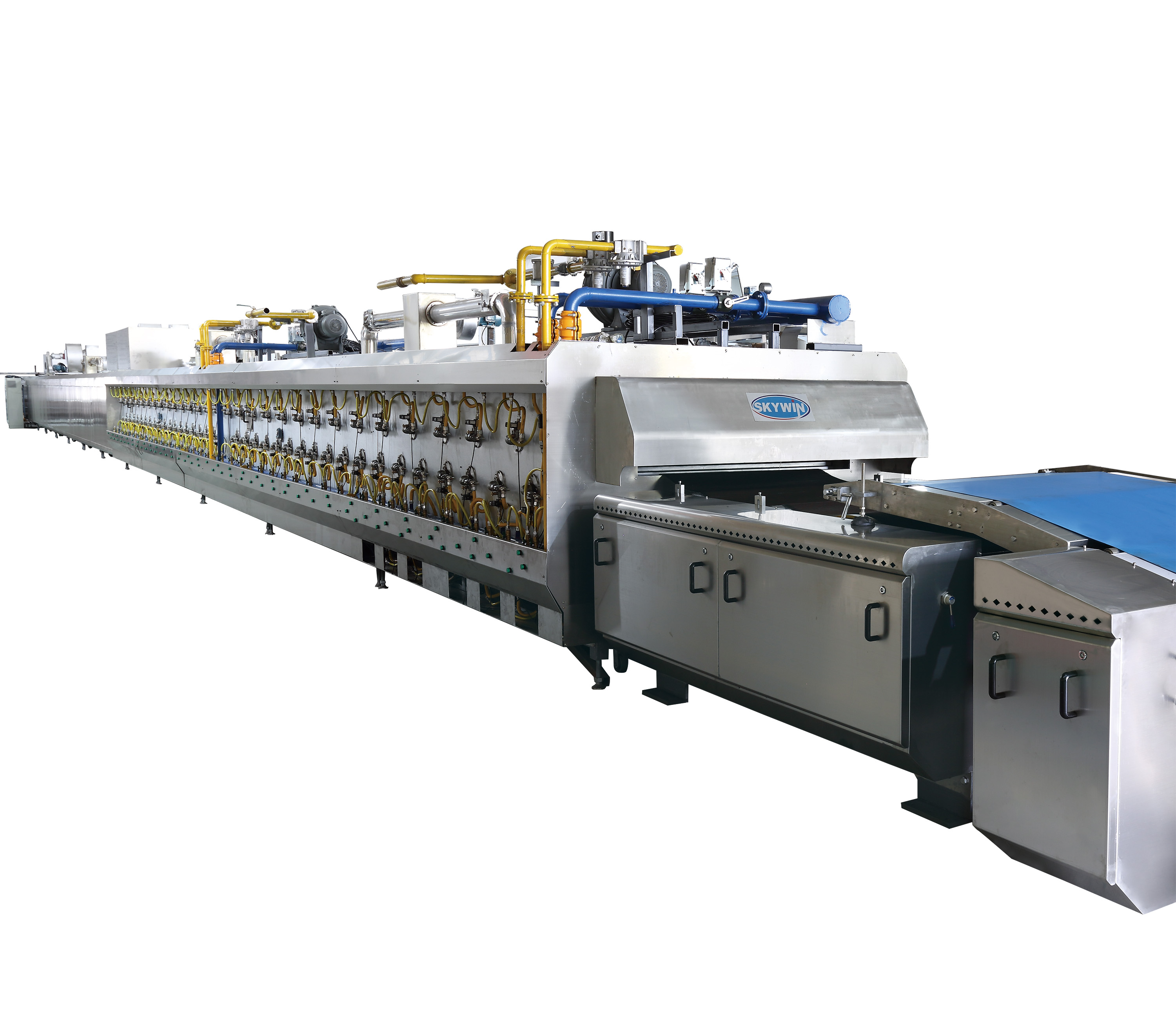Touch Screen Control 600mm Food Bakery Equipment For Biscuits