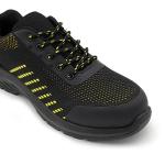 Anti Puncture Running Safety Shoes Custom Sneakers Safety Shoes Black