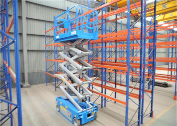 Straight Aerial Tilting Heavy Duty Scissor Lift Dimensional Stable Outdoor