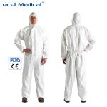 Anti Static Disposable Protective Clothing , Waterproof PPE Safety Clothing