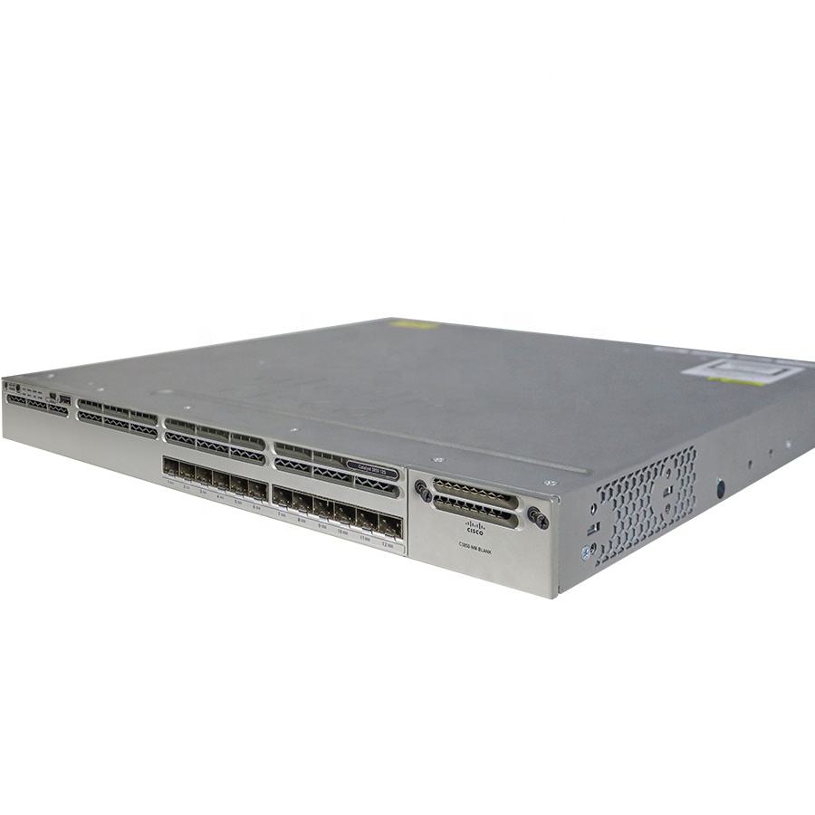 WS-C3850-12S-S CATA LYST 3850 Layer 3 12 PORT GE SFP IP SWITCH Customizable and Perfect for Desktop Desktop Customizable