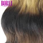 Unprocessed Super Double Drawn Hair Bundles , Double Drawn Virgin Hair Funmi 5