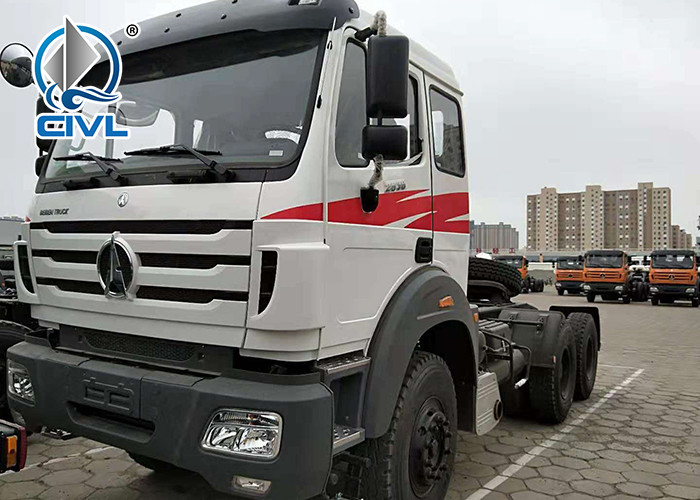 10 wheels Prime Mover Truck For Transporting , Beiben 6x4 tractor truck