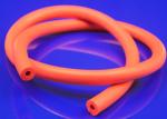 Ultraviolet Resistance Silicone Sponge Tubing , Red Rubber Foam Insulation Tube