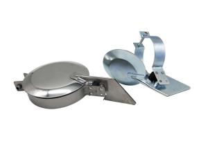 Quality Diesel Muffler Exhaust Stack Silencer SS304 Exhaust Rain Cap wholesale