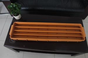 Quality Four Channels Orange Drill Core Trays With Premium PE Material High Strength wholesale
