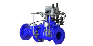 Quality Non Revenue Water Blue Water Pressure Control Valve With Battery Controller wholesale
