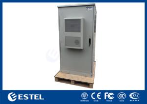 Quality Floor Mounted Cabinet Outdoor 19 Inch Rack With PDU, Air Conditioner And Sensors wholesale