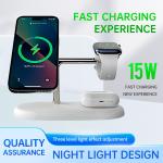 All In 1 Magnetic Wireless Charger T256 15W/10W/7.5W/5W Three Postion Support