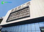 Wall Advertising LED Display Cabinet Without Back Door Fixed Installation