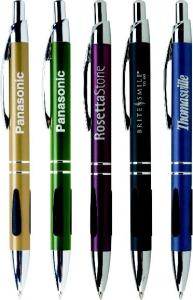 Quality logo printing gift pen, gift logo ball pen, novel design for the grip wholesale