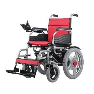 Quality 51kg 4 Wheel Drive Power Wheelchair , Handicapped Electric Wheelchair wholesale